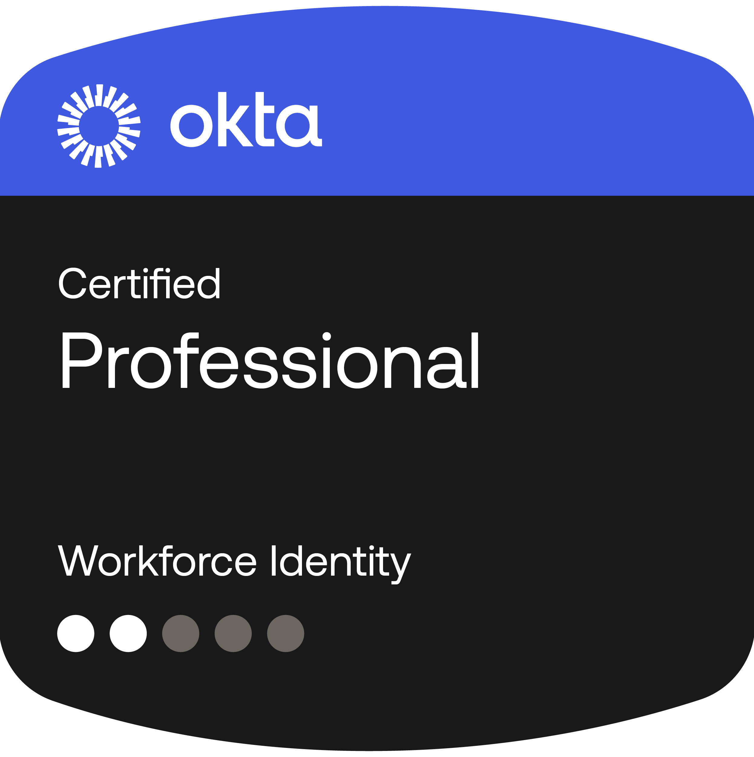 Okta Certified Professional Badge