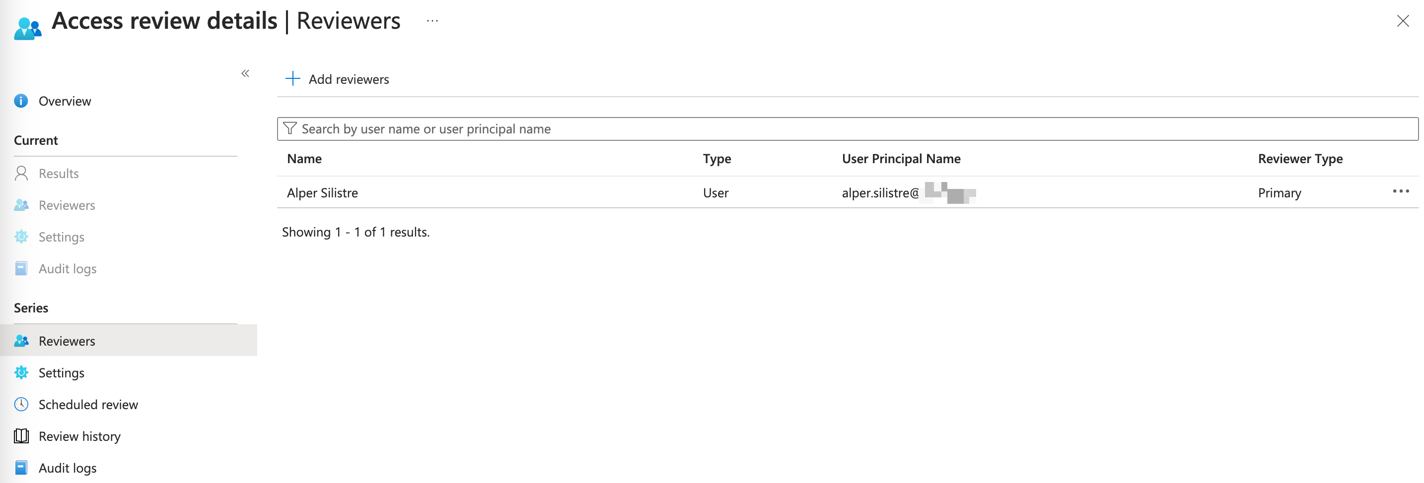 Access Review Dashboard